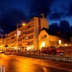 Port de plaisance Perros-Guirec la nuit