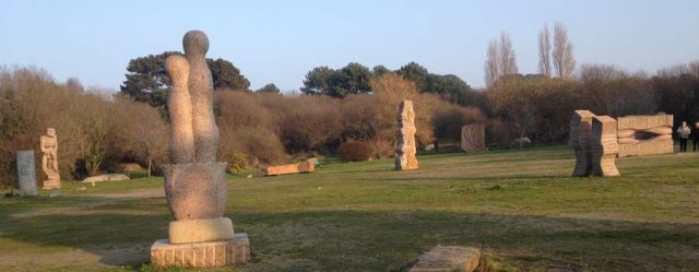 Parc sculptures Ploumanac'h Perros-Guirec